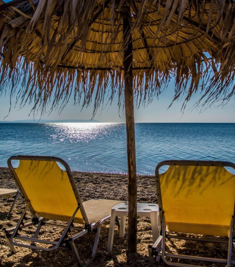 Philoxenia Beach Nea Vrasna Ngoại thất bức ảnh